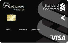 standard chartered platinum card benefits